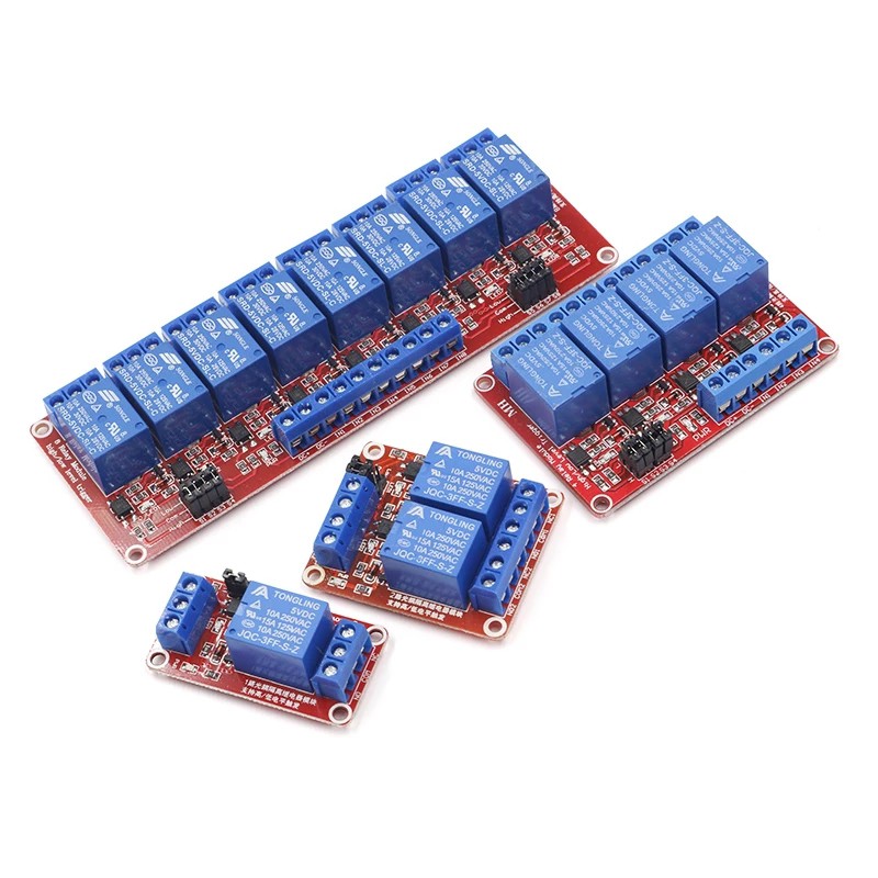โมดูลรีเลย์ 1 2 4 8 Channel 5v 12 V พร้อมทริกเกอร์ Optocoupler สําหรับ Arduino ราคา ถูกที่สุด ดีลบีเคเค แกลเลอรีภาพที่ 3