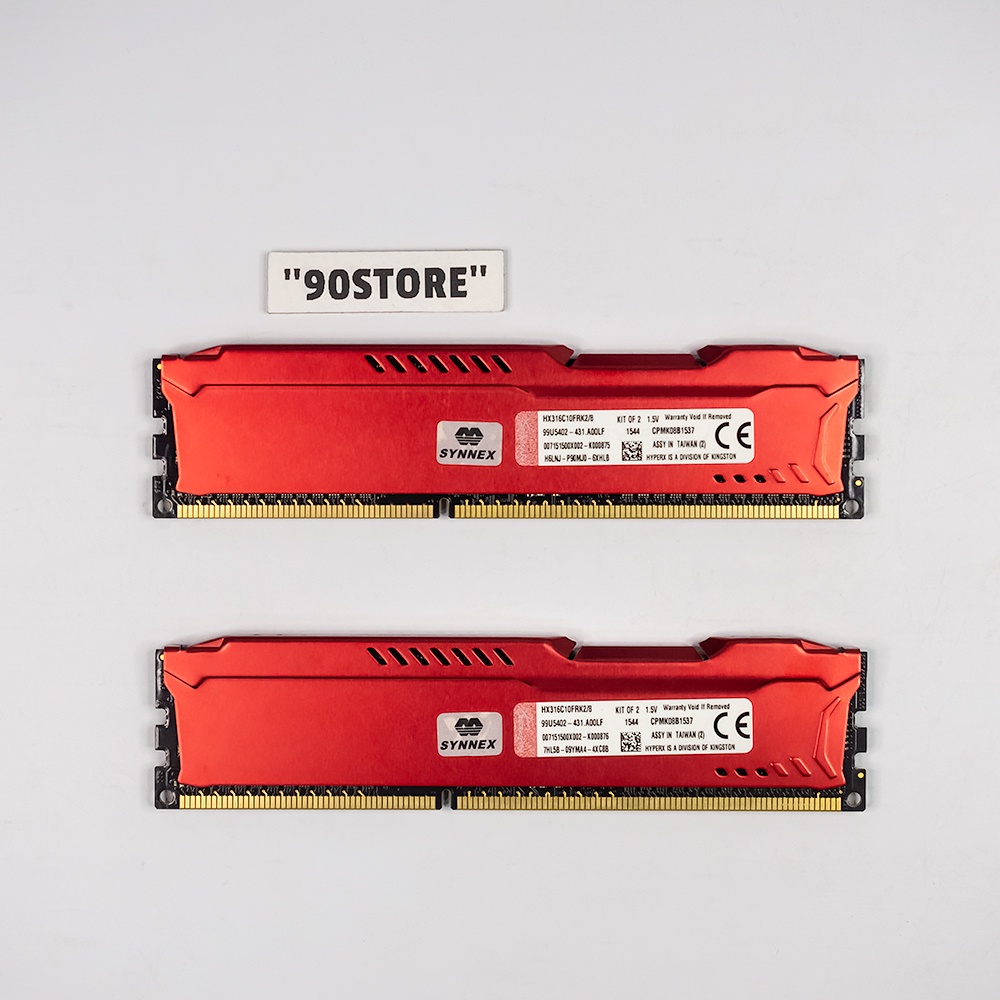 RAM KINGSTON HyperX FURY DDR3/1600 8GB (4GBx2) 90store ThaiPick