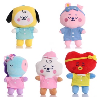 Bt21 ตุ๊กตายัดนุ่น Tata Mang Chimmy RJ Koya Cooky Shooky KPOP BTS Van ของเล่นสําหรับเด็ก