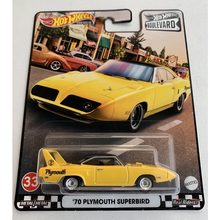 Hot Wheels Premium 70 Plymouth Superbird Boulevard Series