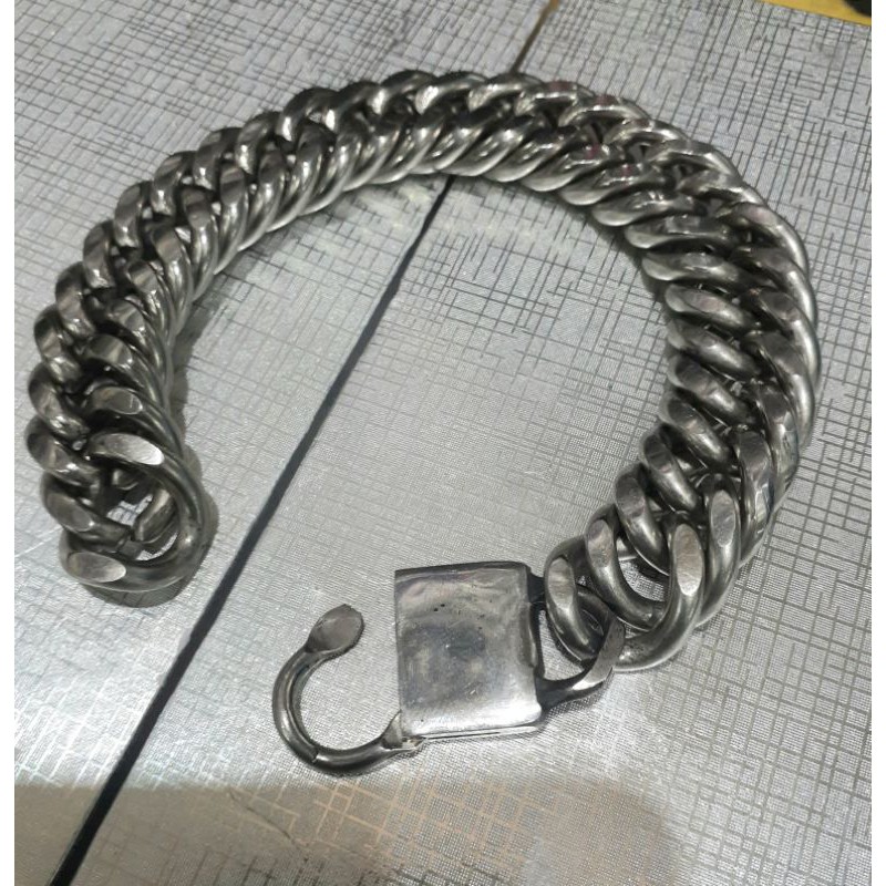 JUMBO STAINLESS โซ่ผู้ชาย BRACELET/BIKER BRACELET/JUMBO BRACELET