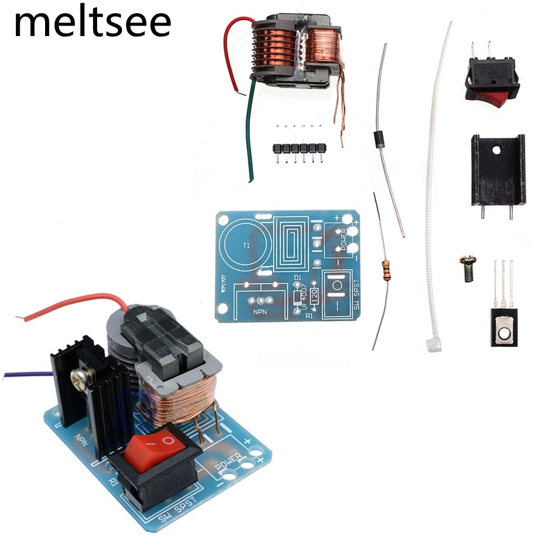 เครื่องกําเนิดไฟฟ้าแรงดันสูง 15 kv dc 3 . 7 v 18650 diy 15KV High Frequency DC High Voltage Arc Igni