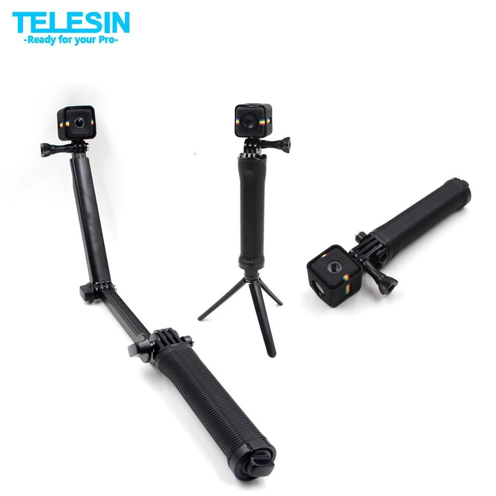 TELESIN 3-WAY Grip Arm Tripod สำหรับ GoPro/ SJCAM/ Xiaomi Yi/ Action Cameras thumbnail 6