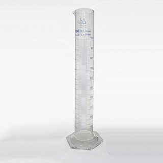 กระบอกตวงแก้ว 1000 มิลลิลิตร (Measuring Cylinder 1000 ml.)