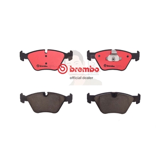 P06 043C ผ้าเบรก-F-แท้ BREMBO รุ่น Ceramic : BMW ซีรี่ส์ X (E83) X3 2.0 2.5 3.0 05-&gt; การันตีคุณภาพมาตรฐานโดย " เครอป ...