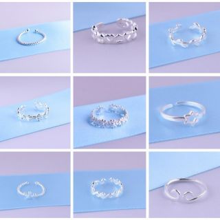 🌼💯แหวนเงินแท้925🌼เครื่องประดับ พร้อมส่ง,🌻