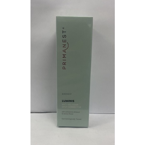 Primanest Luminis Anti melasma 15g ครีมลดเลือนฝ้าและจุดด่างดำ ใช้ได้ทุกวัน