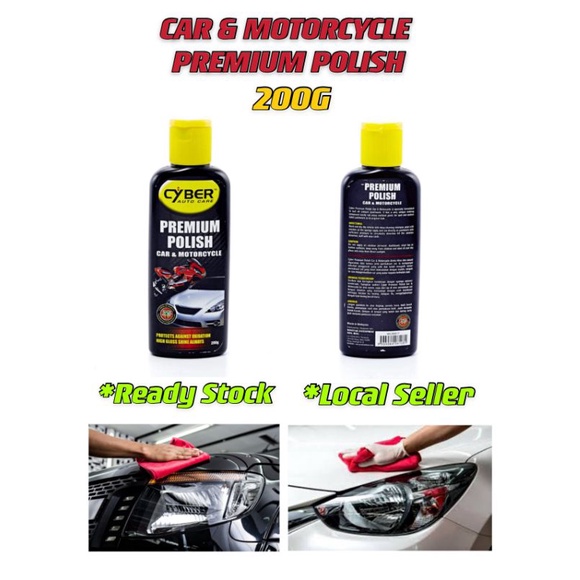 CYBER CAR / MOTORCYCLE PREMIUM POLISH 200G