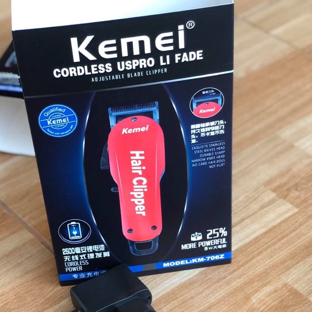 Km706z kemei706 ปัตตาเลี่ยนตัดผมรุ่นใหม่