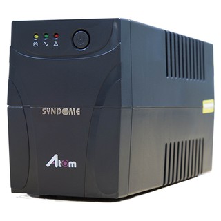 UPS (เครื่องสำรองไฟฟ้า) SYNDOME ATOM 800i-LED (800VA/480Watt)