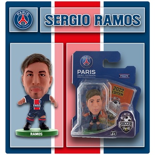 โมเดลนักฟุตบอล SoccerStarz ลิขสิทธิ์แท้จากสโมสร Paris Saint Germain - Sergio Ramos 2022