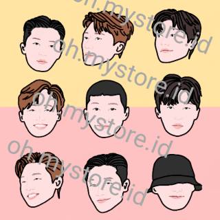 สติกเกอร์ SET PARK SEO JOON