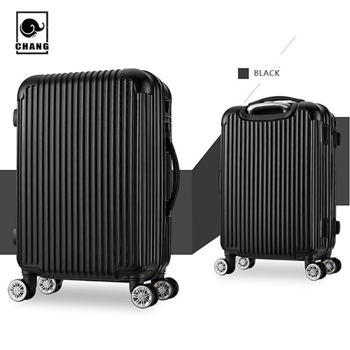 QF-001 กระเป๋าเดินทางล้อลาก วัสดุABS ดับเบิ้ลซิป ขยายข้างได้  (20นิ้ว/24นิ้ว/28นิ้ว)