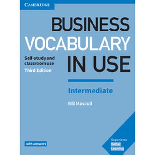 DKTODAY หนังสือ BUSINESS VOCAB.IN USE INTER WITH ANS.(3ED)