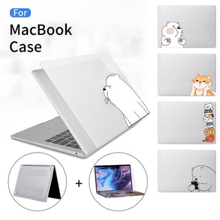 เคสคีย์บอร์ด กันตก น้ําหนักเบา พิมพ์ลายการ์ตูน สําหรับ Macbook Air Pro 11 12 13 15 16 นิ้ว Pro 13.3 Air 13.6 2022 M2 A2681