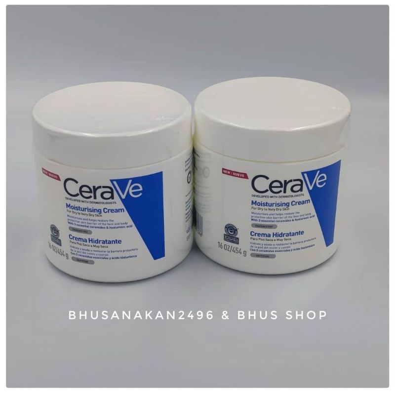 cerave moisturizing cream 454g ผลิต 06/25 exp 06/28 ราคาต่อชิ้น