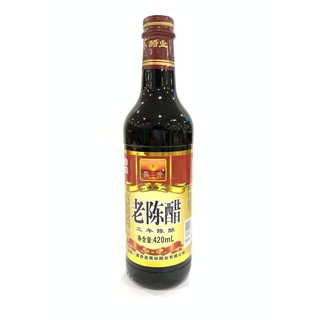 [ซีอิ๊ว ซอส] ซอสเปรี้ยว จิ๊กโฉ่ว 420ml 老陈醋 Mature vinegar 山西醋 饺子醋 奥升