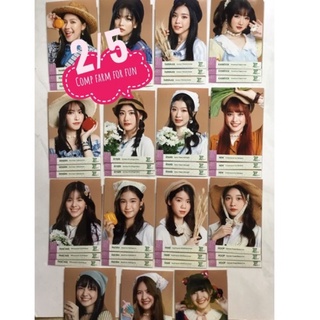 (พร้อมส่ง) bnk48 cgm48 PhotoSet Farm for fun โฟโต้เซท ฟาร์ม ฟอ ฟัน คอมพ์ CHF นิว สิตา เฟม