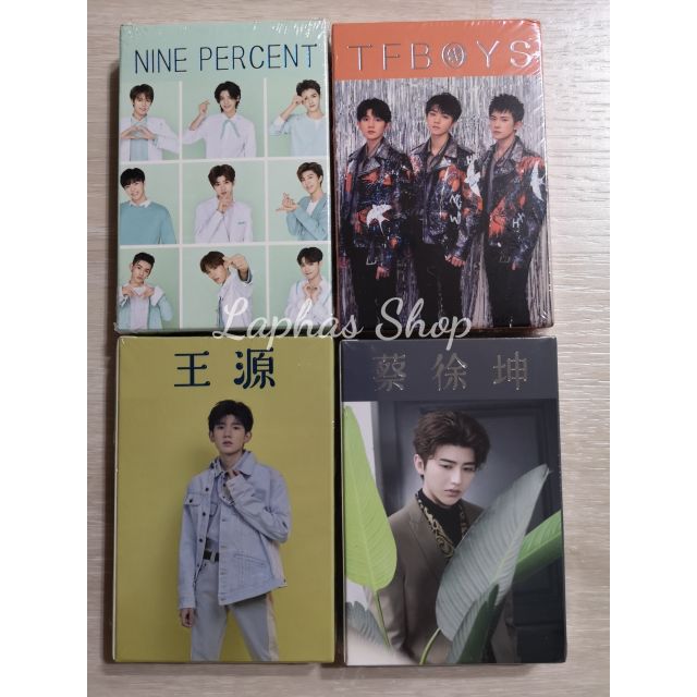 Fan​ Cards​ 30ใบ​ tfboys, nine%, cai​ xukun
