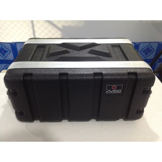 ตู้แร็คสำหรับใส่เครื่องเสียง และอุปกรณ์ Rack ABS 4US ลึก 12" AUDIO JOCKEY =37x26x56 cm 4 Unit