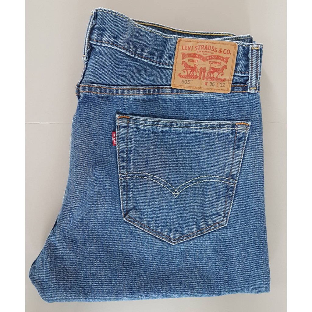 กางเกงยีนส์ Levi's 505-4891 W38 (I1202)