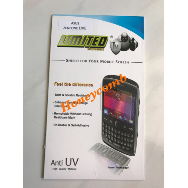 กันรอย Clear Limited Asus Zenfone Live (ZB501KL)