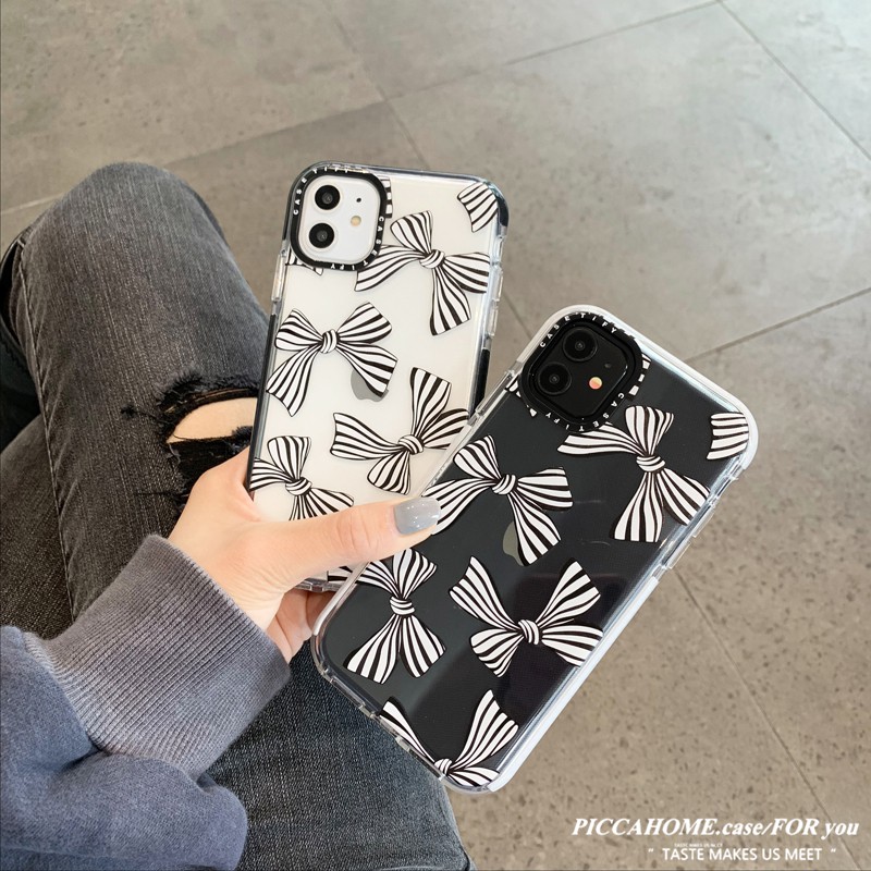 คำนับสำหรับ Apple x Phone Case iPhone11pro / xsmax / xr / iphonex / 8plus Transparent 7