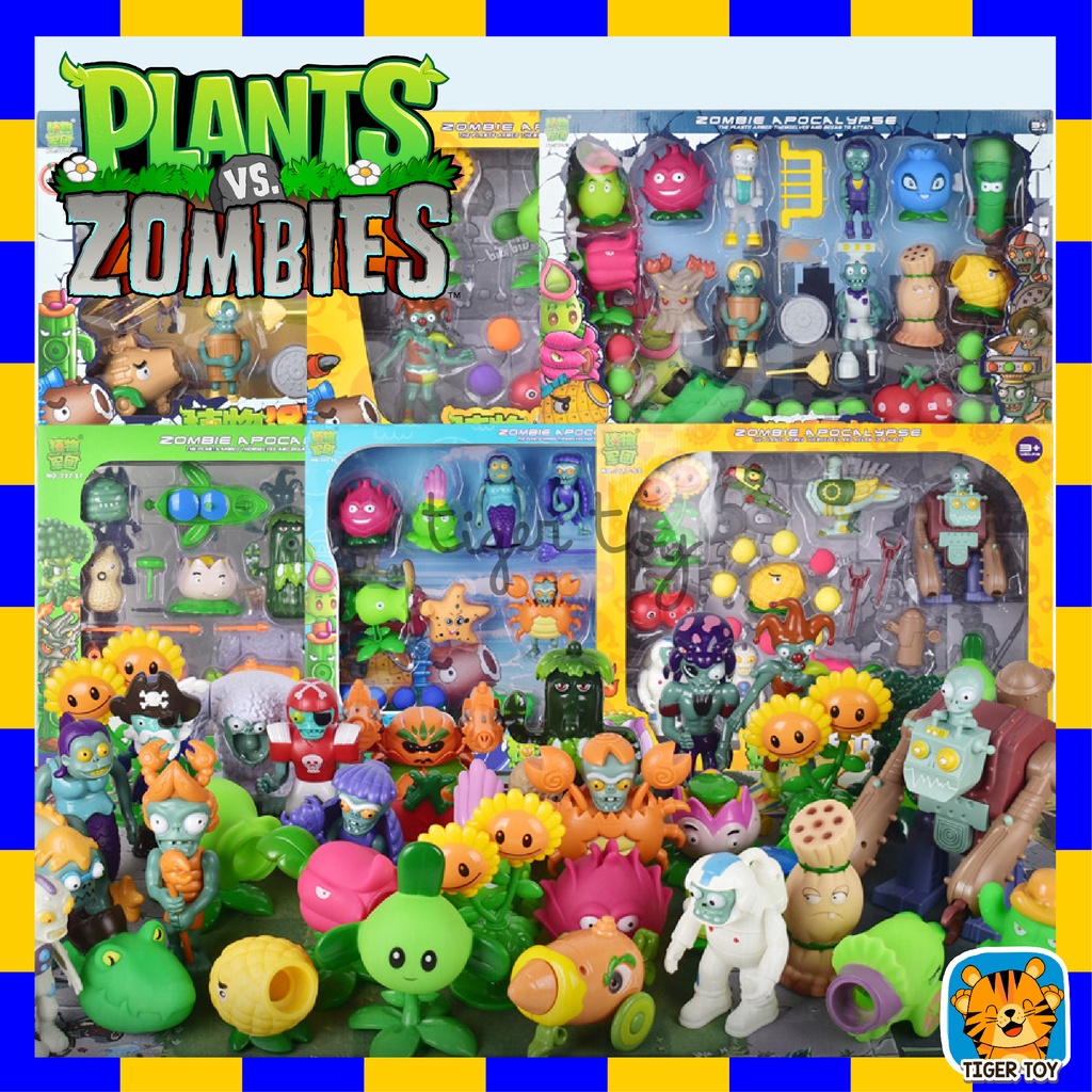 พืชปะทะซอมบี้ (Plants vs Zombies) ของเล่นเด็ก เกมปลูกพืชยิงซอมบี้สุดมัน หลากหลายเเบบ