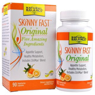 Natural Balance Skinny Fast Original 90 Veggie Caps