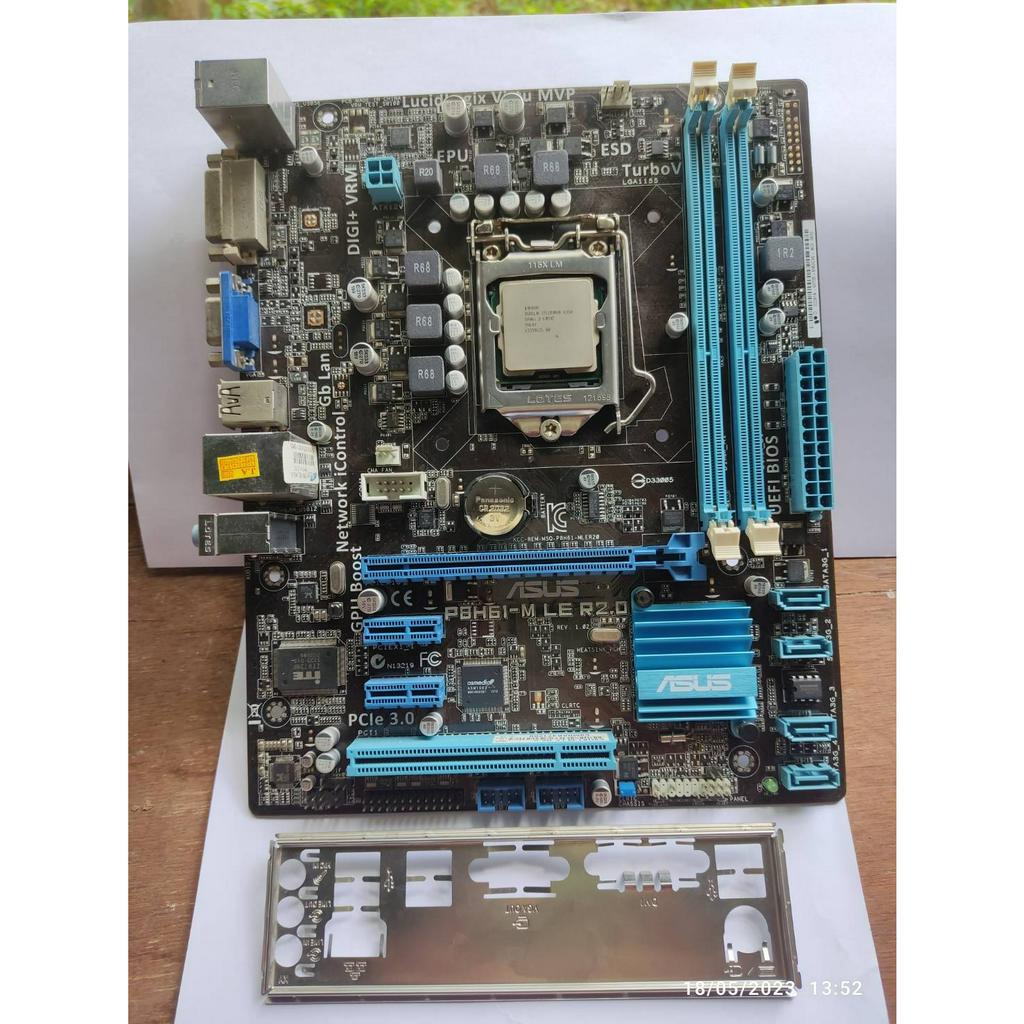 Mainboard (เมนบอร์ด) 1155 ASUS P8H61M LE R2.0 แถม CPU Celeron G550