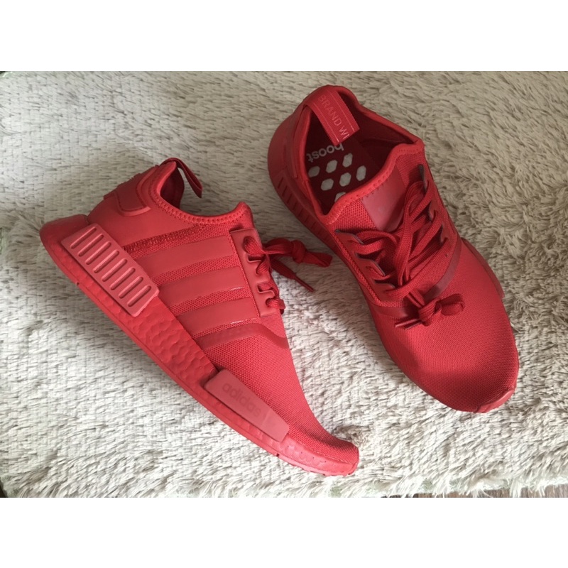 🌟New🌟Adidas NMD R1 สีแดง