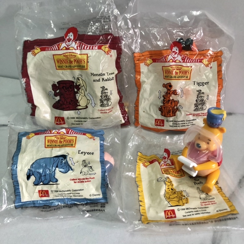 WINNIE the POOH’s 1998 McD Happy Meal