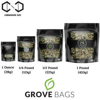 [ของแท้] Grove Bags ถุงบ่ม ซองบ่ม มี 4 ขนาด 1oz / 1/4lbs / 1/2lbs / 1lbs คุณภาพเทียบเท่า Boveda Boost Integra Grovebags