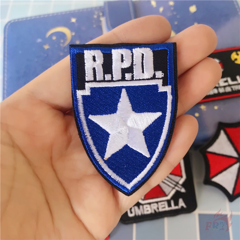 Resident Evil:Umbrella Corporation / Uss / Rpd แผ่นแพทช์ป้ายสติ๊กเกอร์คลาสสิก Diy สําหรับติดตกแต่งเสื้อผ้ากระเป๋า 1ชิ้น - รูปที่ 5