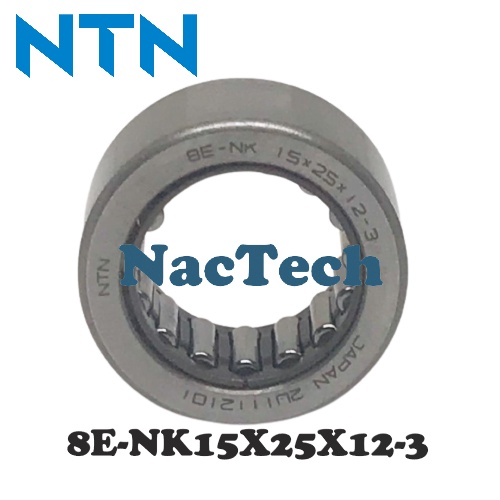 NTN 8E-NK15x25x12-3 ( 15 x 25 x 12 ) NK152512 15x25x12 8E-NK15x25x12-3 NK1512 แบริ่งลูกกลิ้งเข็มพร้อ