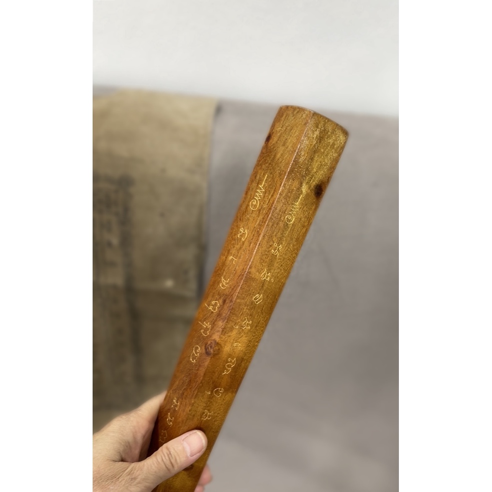 ไม้คมแฝก ไม้มะขาม(อักขระยาว 60 ซม.) | Shopee Thailand