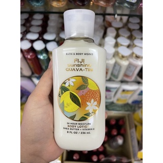 Bath and Body Fiji Sunshine Guava Tini 24hr Moisture Body Lotion 236ml. ของแท้