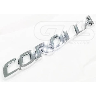 โลโก้ COROLLA logo COROLLA ชุปโครเมี่ยม ใส่ Altis แอลติส มีบริการเก็บเงินปลายทาง