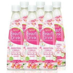 SAPPE BEAUTI DRINK เซ็ปเป้ บิวติ ดริ้งค์ สูตรคอลลาสกิน ขนาด 360ml ยกแพ็ค 6ขวด COLLASKIN เชปเป้ เช้ปเ
