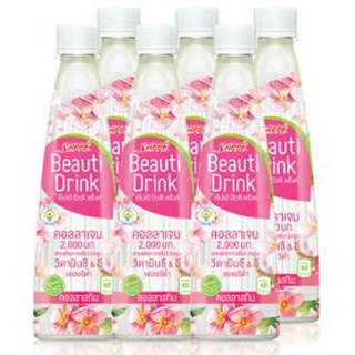 SAPPE BEAUTI DRINK เซ็ปเป้ บิวติ ดริ้งค์ สูตรคอลลาสกิน ขนาด 360ml ยกแพ็ค 6ขวด COLLASKIN เชปเป้ เช้ปเป้ เซปเป้