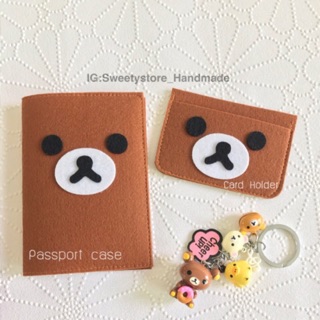 Handmade  สมุดโน๊ต/ใส่บัตร/ปกพาสปอร์ต/กระเป๋าใส่เหรียญ