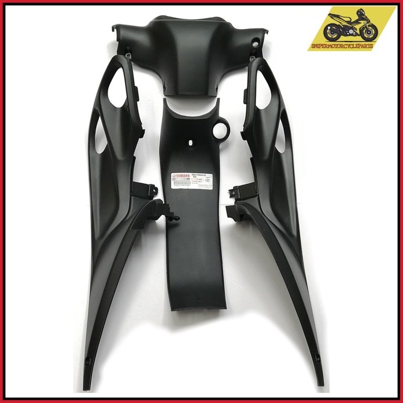 Y125Z ฝาครอบชุดภายใน 125Z 125ZR ชุดฝาครอบภายใน Y125 ชุดฝาครอบสีดํา 5BU-F840-00-KT YAMAHA