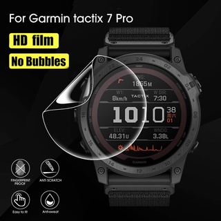 ฟิล์มไฮโดรเจล TPU แบบนิ่ม ป้องกันรอยขีดข่วน เต็มจอ สําหรับสมาร์ทวอทช์ Garmin Tactix 7 Pro