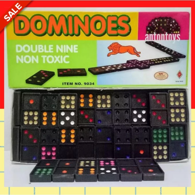โนมิโน่ เกมส์ โดมิโน่ กล่องใหญ่ 54/28/45 ตัว Domino ของเด็กเล่น