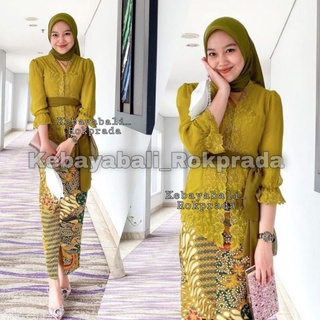 Kebaya BALI ลูกโป่งปักลาย HIJAB HIJAB