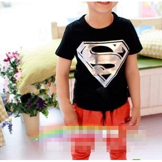 B011 เสื้อยืดสกรีน Superman