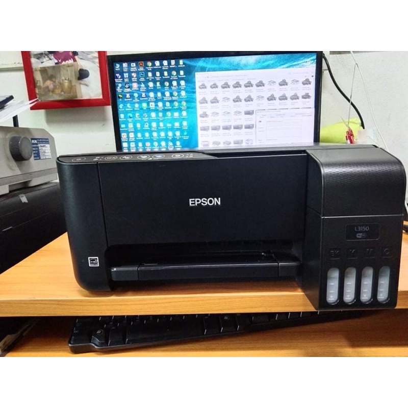 EPSON L3150 มือสอง พร้อมใช้ หัวพิมพ์ครบ100%