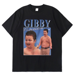 เสื้อยืดอินเทรนด์ผู้ชายอินเทรนด์ผู้หญิงTuxinhe Gibby Meme Icarly เสื้อยืดลําลอง สําหรับผู้ชาย แขนสั้น พิมพ์ลายตลก#39; s