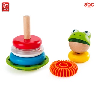 Hape - Mr. Frog Stacking Rings มิสเตอร์ฟร็อกเรียงลำดับ 12M+ รูปที่ 7