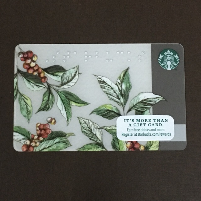 บัตรสตาร์บัค Starbucks Card จาก USA 🇺🇸